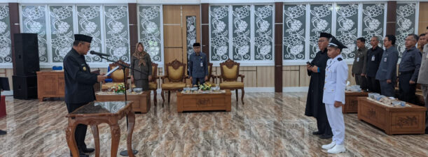 Bupati Tabalong Lantik PAW Kepala Desa Kasiau