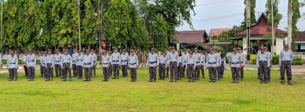 Ribuan Personel Satlinmas Dikerahkan Pemkab Tabalong, Bantu Amankan Pemilu 2024