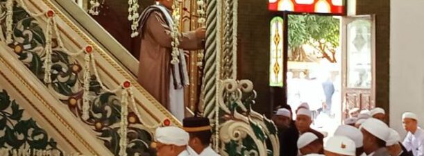 Wakil Bupati Banjar Ikut Salat Ied di Masjid Al Karomah
