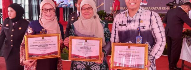 HBP ke 60 Tahun, Tiga SKPD di Banjarbaru Borong Penghargaan
