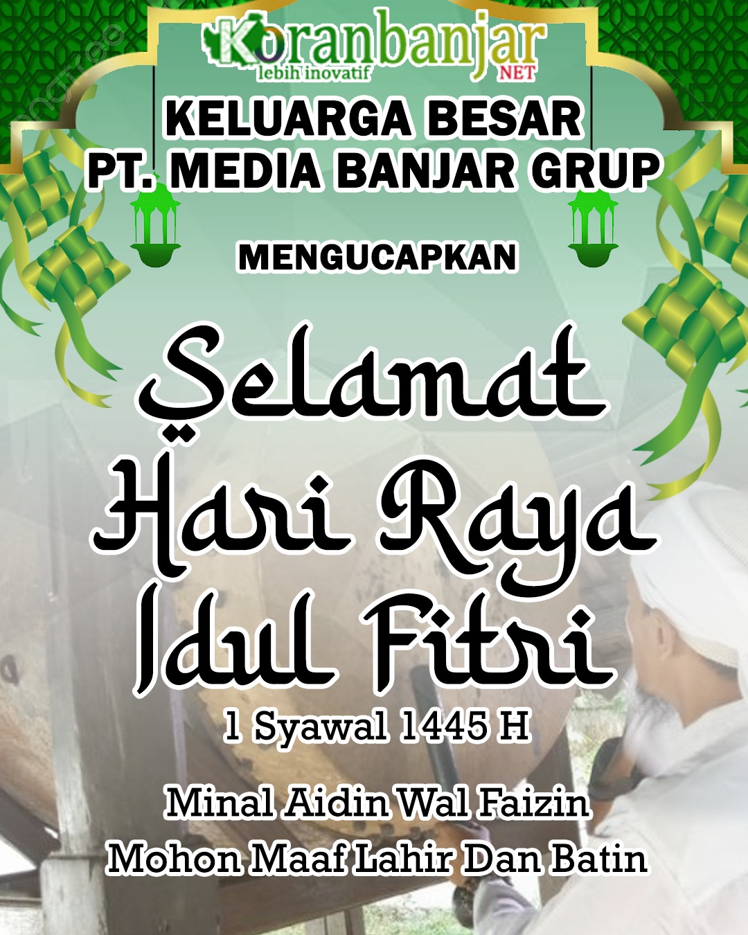 Pt Media Banjar Grup Koran Banjar Selamat Hari Raya Idul Fitri 1 Syawal