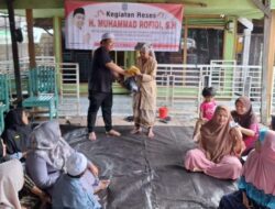Rofiqi Serap Aspirasi Warga Desa Antasan Senor Ilir