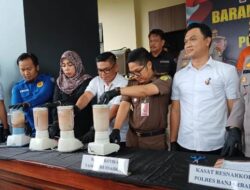 Sabu Jaringan Internasional Seberat 1,7 Kilo Dimusnahkan