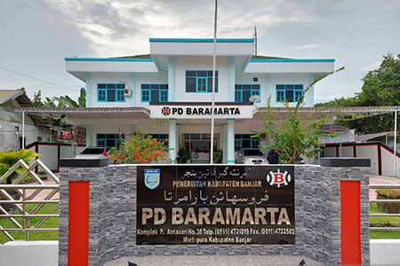 Kantor Baramarta di Kota Martapura. (Foto: dok)