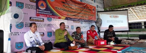 Kegiatan PBBM Berlokasi di Kecamatan Sungai Tabuk dan Karang Intan