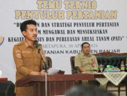 Temu Teknis Penyuluh Pertanian se Kabupaten Banjar di Martapura