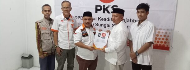 Kader Nasdem Lamar PKS Sebagai Bakal Cawabup HSS 2024-2029