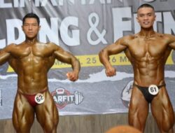 Kalimantan Open Body Building Fitness di Banjarmasin
