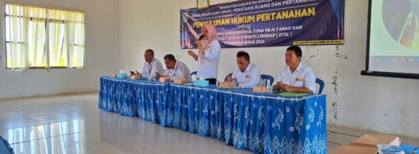Dinas PUPRP Kabupaten Banjar Gelar Kegiatan Penyuluhan Hukum Pertanahan