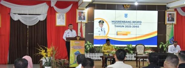 Pemkab HSS Gelar Musrenbang RPJPD 2025-2045