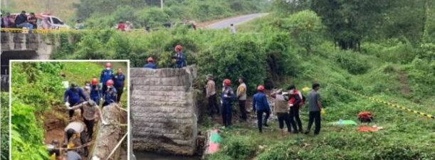 Penemuan Mayat Mr X di Sungai Lalawin Desa Rantau Bujur