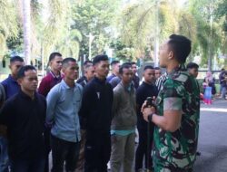 Dandim 1003 Lepas 33 Pemuda Ikuti Seleksi Komcad