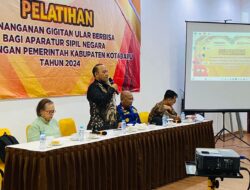 BKPSDM Kotabaru Gelar Pelatihan Penanganan Gigitan Ular Berbisa