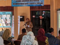 Pj Bupati Tabalong Minta Kader Posyandu Desa Manduin Tingkatkan Layanan Kesehatan