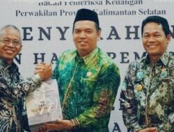 Ketua DPRD Balangan Apresiasi Pemkab Balangan Kembali Meraih Opini WTP