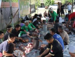 19 Ekor Sapi dan 5 Ekor Kambing Kurban di Mapolres Banjar, Ini Pesan AKBP Ifan Hariyat