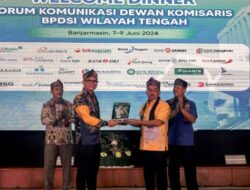 Forum Komunikasi Komisaris Bank Daerah Wilayah Tengah Silaturahmi di Banjarmasin