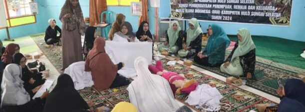 MUI HSS Gelar Pelatihan Mengurus Jenazah Perempuan