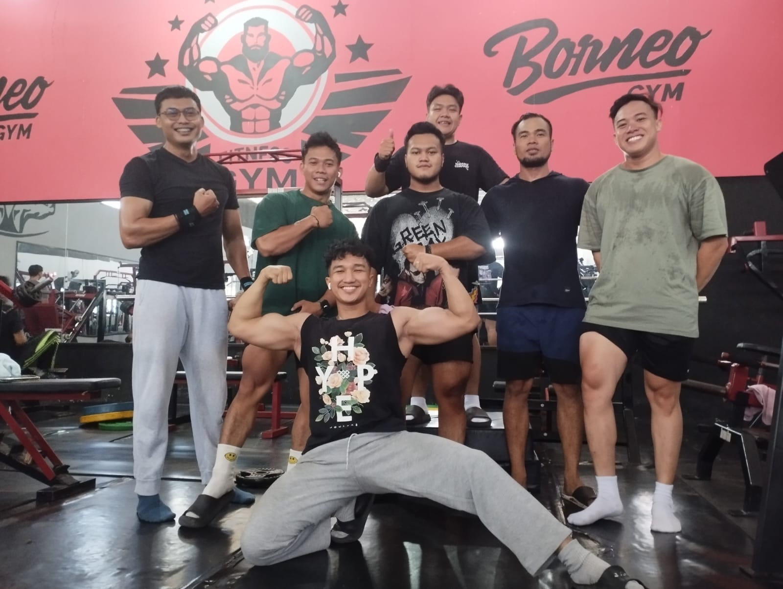 Anak GYM Borneo di Banjarmasin, Jumat (12/7/2024). (Foto: Leon/Koranbanjar.net)