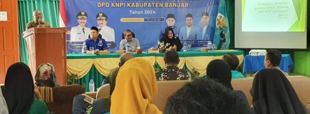 KNPI Kabupaten Banjar Menggelar Pelatihan Kewirausahaan Pemuda