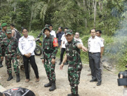 Kasrem 101 Yakini TMMD di Desa Gumbil HSS Pacu Percepatan Pembangunan