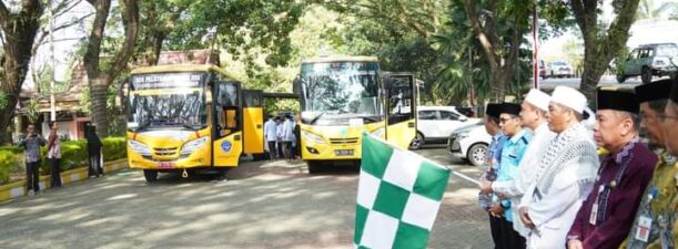 Pj Bupati Berangkatkan Kafilah HSS Ikuti FASI ke-XII Kalsel