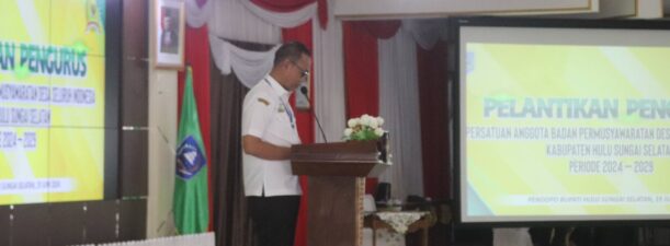 Sekda Muhammad Noor Hadiri Pelantikan Pengurus PABPDSI Kabupaten Hulu Sungai Selatan