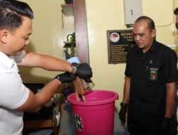 Pemusnahan Narkotika Jenis Ekstasi dan Karisoprodol Hasil Sitaan di Banjarbaru