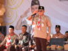 Sekretaris Mabicab Kotabaru H Said Akhmad memimpin upacara peringatan Hari Pramuka ke 63 Tahun 2024, Rabu (14/8/2024). (Foto: Kominfo Kotabaru/Koranbanjar.net)