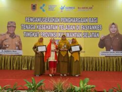 Tenaga Kesehatan Kabupaten Banjar Berprestasi di Tingkat Provinsi
