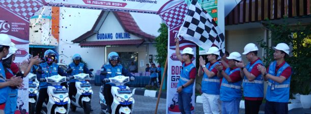 PLN UID Kalselteng Rayakan HUT ke-79 RI dengan Komitmen Ekosistem Hijau melalui “Electric Vehicle for Billman”