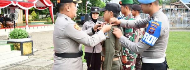 Kapolres HSS Pimpin Apel Gelar Pasukan Operasi Mantap Praja Intan 2024