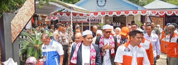 Naik Bentor Daftar ke KPU, Jafar-Faisal: Sebagai Penghormatan