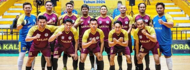 Tim Futsal Korpri Kabupaten Banjar Melaju ke Semi Final PORNAS