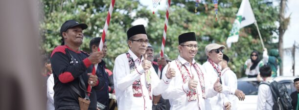H Marlan – Murjani Pasangan Terakhir Daftarkan Diri ke KPU Tabalong