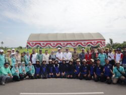 Kementan Tinjau Lahan dan Motivasi Petani serta Penyuluh Kabupaten Banjar, Sukseskan Upsus PAT