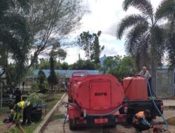 BPBD Kabupaten Banjar Distribusikan Air Bersih ke Lapas Narkotika Karang Intan