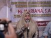 Wakil Ketua DPRD Provinsi Kalimantan Selatan, Hj Mariana menggelar sosialisasi Perda Nomor 11 Tahun 2018 tentang Pemberdayaan Perempuan dan Perlindungan Anak, di Desa Tambak Sarinah, Kecamatan Kurau, Kabupaten Tanah Laut, Rabu (4/9/2024). (Foto: Humas DPRD Kalsel/Koranbanjar.net)