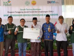 PLN Dorong Kemandirian Wirausaha Santri di Ponpes Darul Inabah Melalui Bantuan Peralatan Produksi