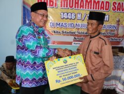 Bupati Kotabaru Hadiri Peringatan Maulid Nabi di Dusun III Desa Sungai Pasir