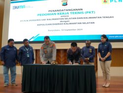 PLN UID Kalselteng dan Polda Kalsel Resmi Perkuat Pengamanan Kelistrikan Melalui Penandatanganan PKT