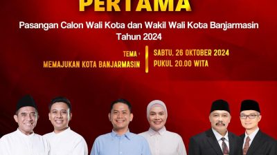 Momen Debat Pilwali Banjarmasin, Masyarakat Diharapkan Lebih Kritis Menilai Kualitas Calon Pemimpin