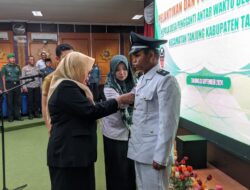 Pj Bupati Tabalong Lantik PAW Kades Banyu Tajun