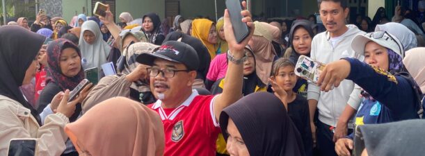 Kunjungan Saidi Mansyur Disambut Antusias Warga Tanah Abang, Begini Reaksi Warga