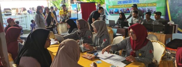 Disdukcapil Tabalong Berikan Layanan Adminduk di Puskesmas Tanjung