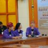 Mahasiswa Sekolah Tinggi Teologi (STT) Gereja Kalimantan Evangelis (GKE) salah satu peserta debat. (Foto: Leon/Koranbanjar.net)