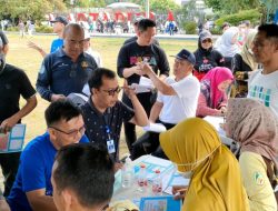Pengukuran Kebugaran ASN di Alun Alun Ratu Zalecha Martapura