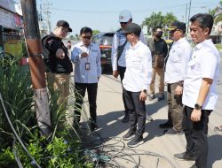 Pemkab Batola Bersama Ombudsman Kelsel Tinjau Semrawut Kabel Optic