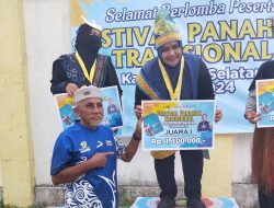Atlet HSS Sabet 3 Medali Emas Festival Panahan Tradisional Kalsel 2024