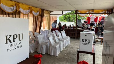 Simulasi Pilkada 2024, KPU Barito Kuala Lakukan Seperti Tanggal 27 November Nanti